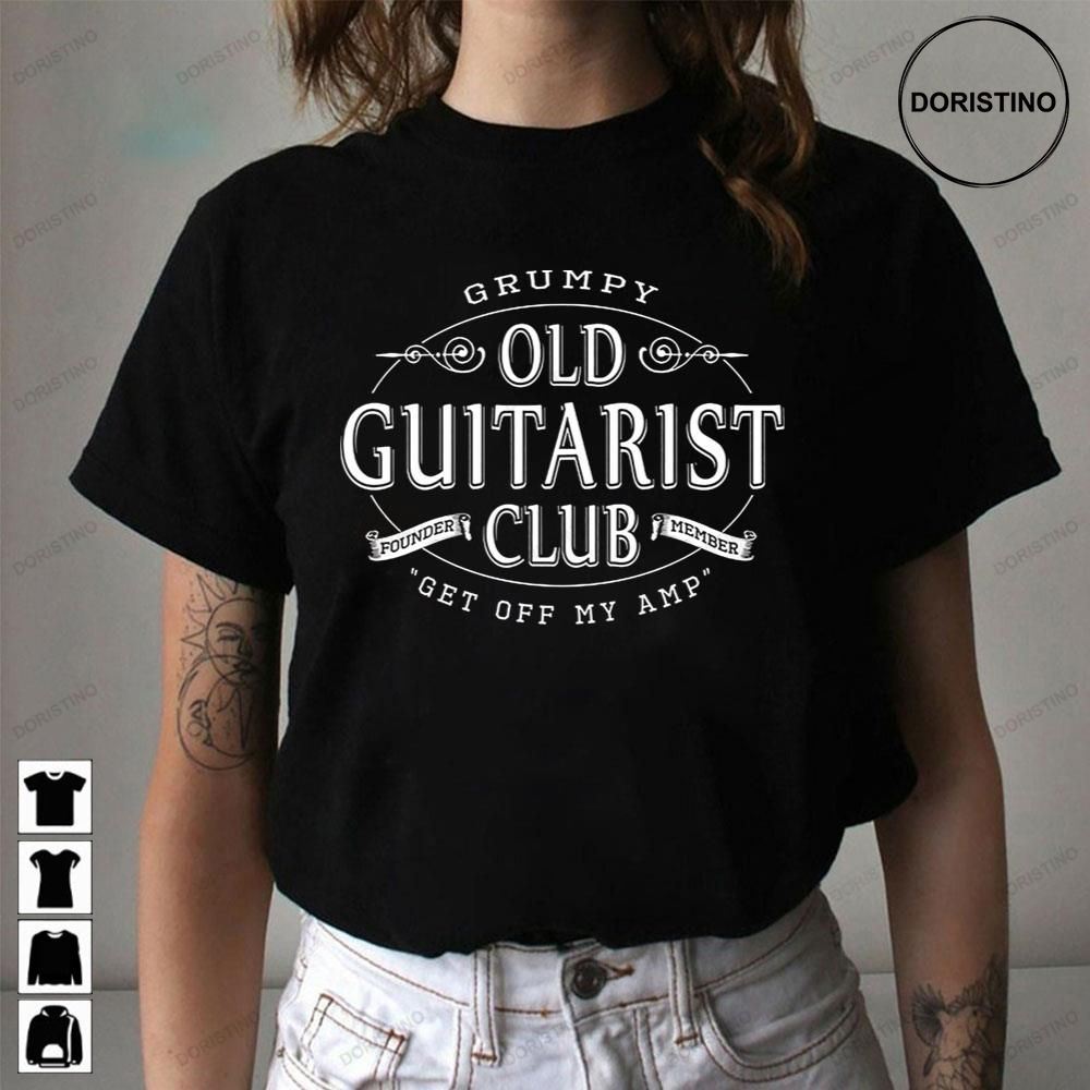 Grumpy Old Guitarist Club Music Limited Edition T-shirts